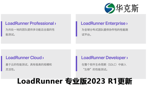 LoadRunner 专业版2023 R1更新